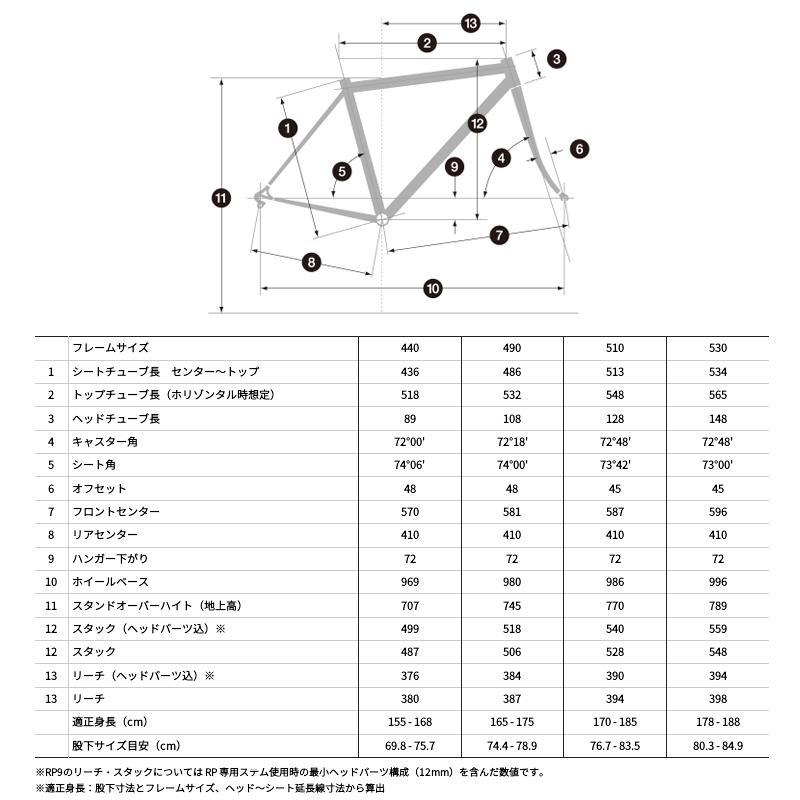 【取寄せ】ANCHOR (アンカー) / BRIDGESTONE (ブリジストン) RP9 ULTEGRA R8150 Di2 完成車 セカンドグレードディスクロード オールラウンダー 2026年モデルの画像