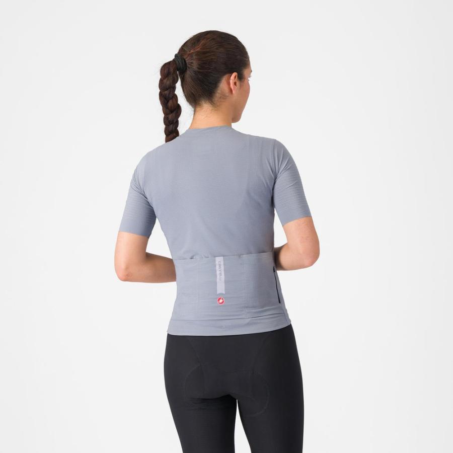 CASTELLI ( カステリ ) PREMIO EVO W JERSEY ( プレミオ エボ W ジャージ )  860 VORTEX GRAYの画像