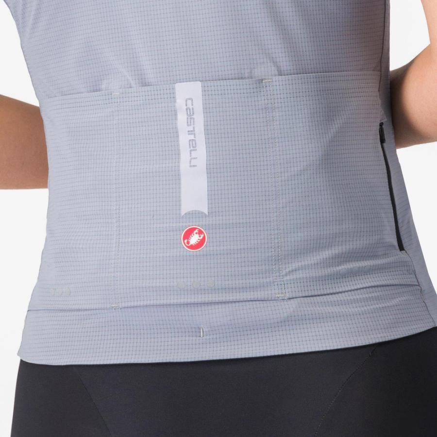 CASTELLI ( カステリ ) PREMIO EVO W JERSEY ( プレミオ エボ W ジャージ )  860 VORTEX GRAYの画像