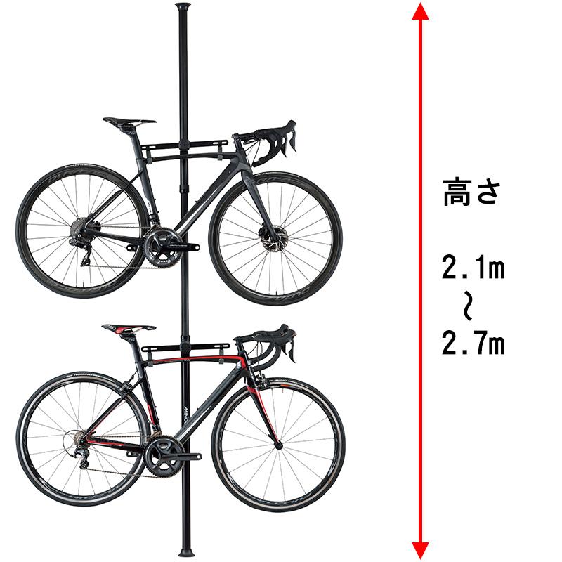 D】MINOURA (ミノウラ) バイクタワー25D (支柱3分割式) シャンパン