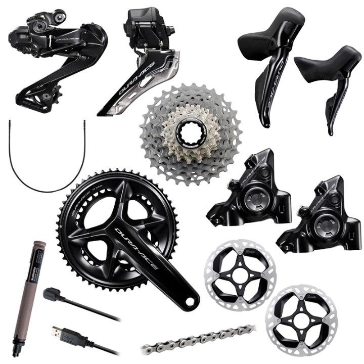 105の予算でデュラエース9100系Di2 油圧ブレーキ 豪華おまけ付 超美品 Shimano (シマノ) DURA-ACE (デュラエース) Di2 R9270 ディスク