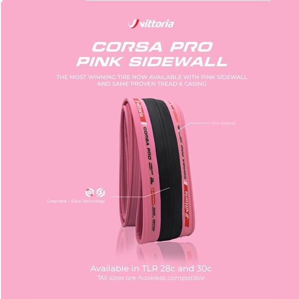Vittoria（ヴィットリア） Corsa Pro (コルサプロ) 限定ジロピンク