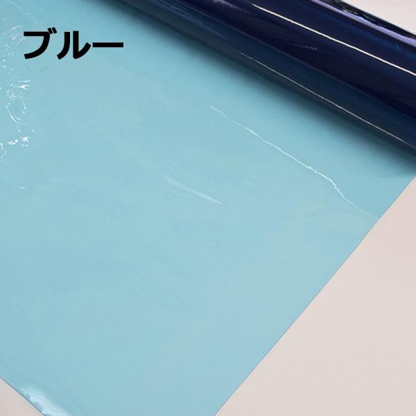 色透明 カラービニールシート 1mm厚x915mm幅x10m巻 厚手 : 上村シート