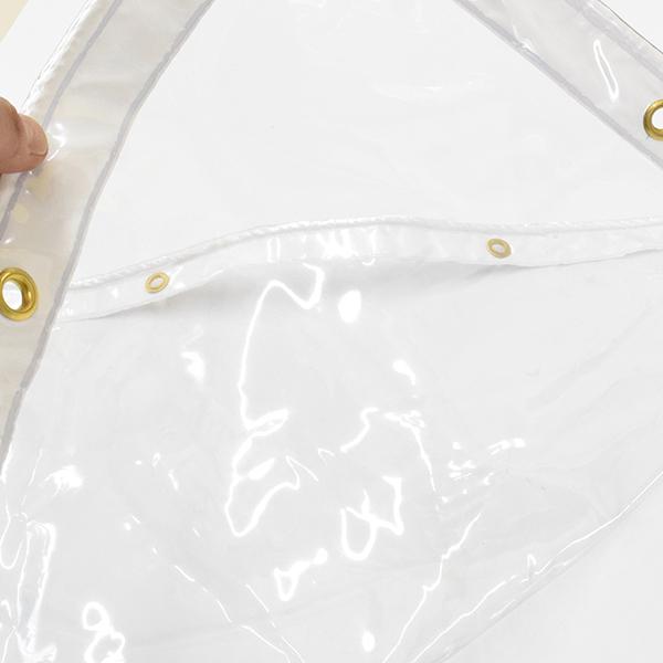 ビニールカーテン 透明 0.3mm厚x幅50-80cmx高さ230-250cm : 上村シート