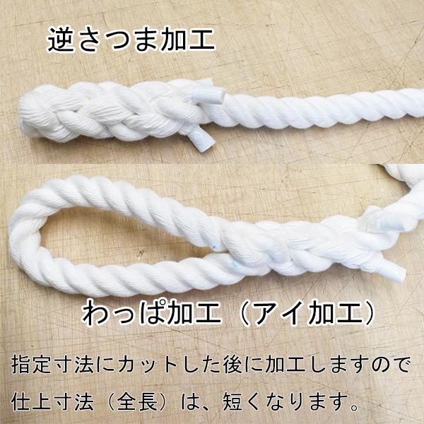 クレモナSロープアイ加工済み(未使用)　 クレモナSロープ 直径9mm カット販売 : 上村シート ヤフー店 - 通販