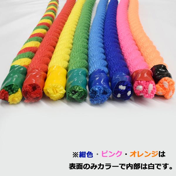 カット販売 エステルカラーロープ 直径12mm カラーロープ : 上村シート