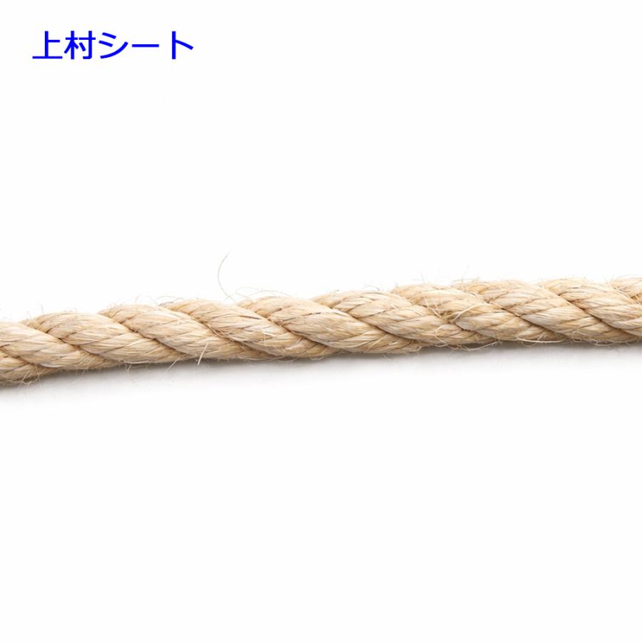 マニラロープ 麻ロープ カット販売 直径6mm : 上村シート ヤフー店