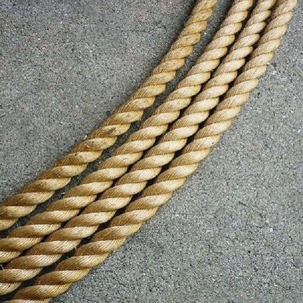 マニラロープ 麻ロープ 綱引きロープ カット販売 直径36mm : 上村 
