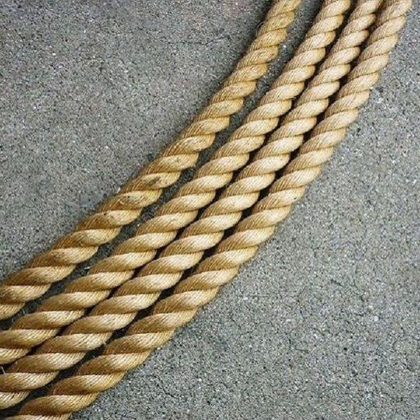 麻ロープ マニラロープ 綱引きロープ カット販売 直径38mm　
