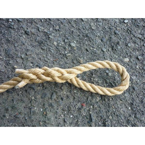 麻縄索 染サイザルロープ  差しわたし6mmx長さ100m