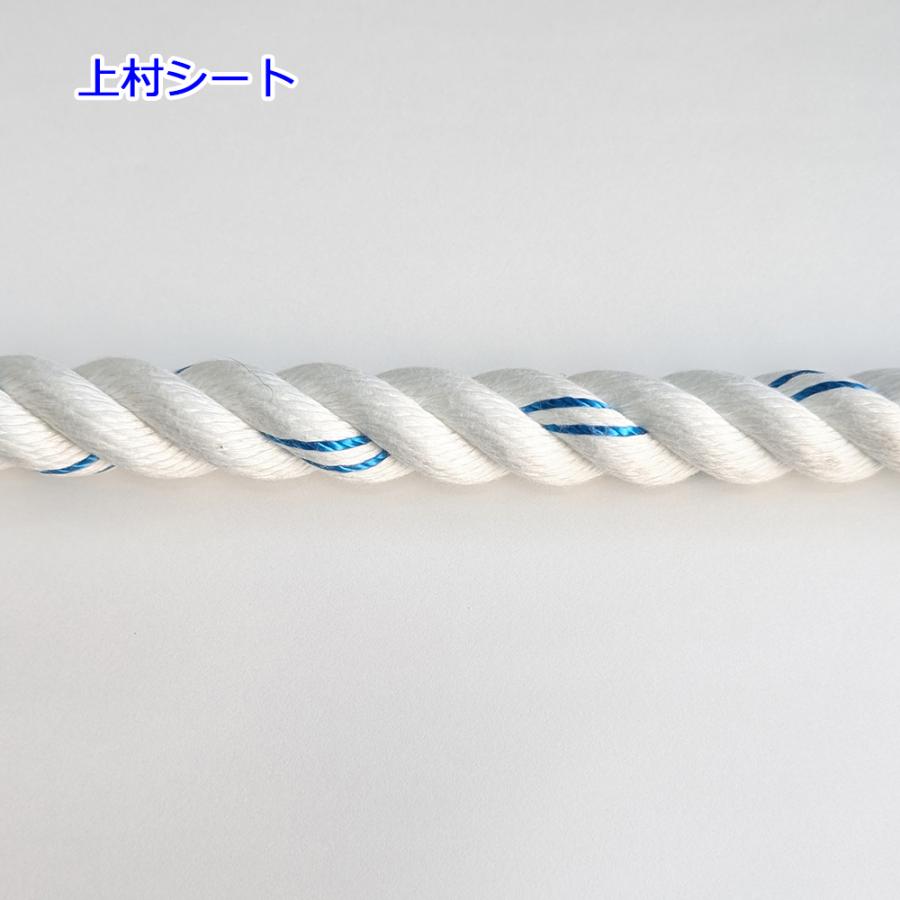 シグナルロープ のり面工事用親綱 法面工事用ロープ 親綱ロープ 直径