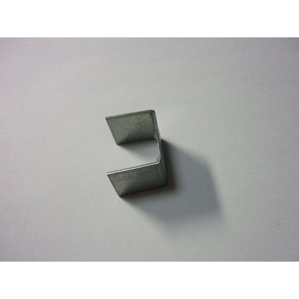ゴムバンド用金具 コの字タイプ 幅20mmタイプ 先端金具 平ゴム金具