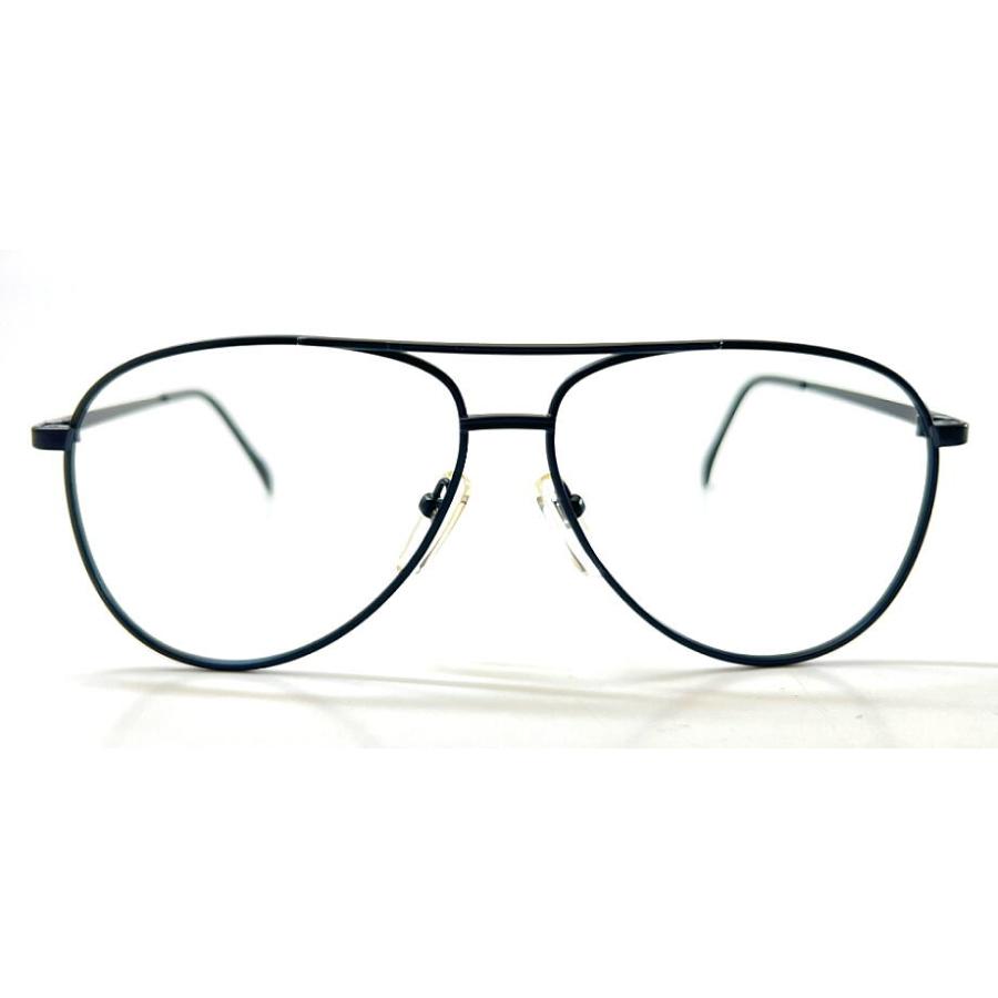 ヴィンテージ メタルオート、ティアドロップ メガネフレーム