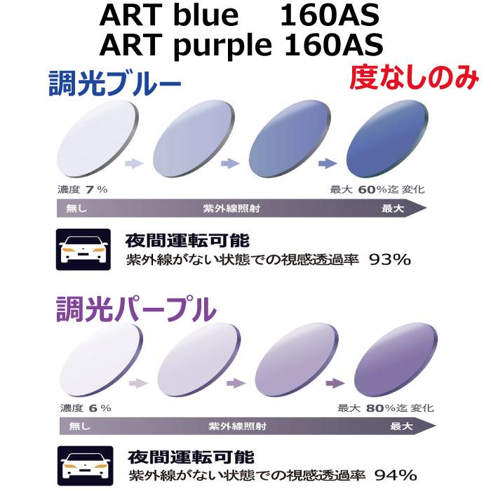 ART blue 160AS アートブルー160AS purple アートパープル160AS 調光