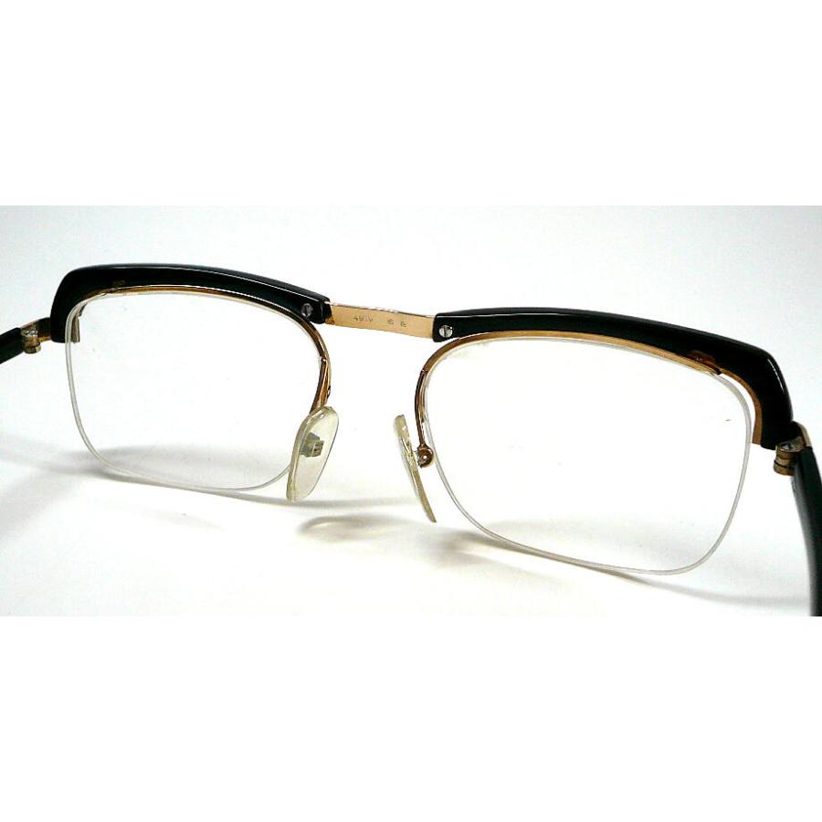 HOYA ヴィンテージ ブローライン ナイロール ESSEL NYLORTOURNDI32 