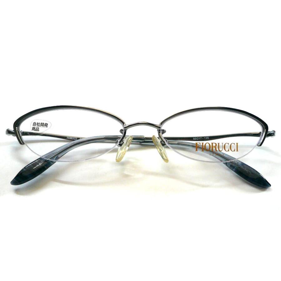 FIORUCCI(フィオルッチ)FI-1029 col.1S GY 50mm メガネ おしゃれ老眼鏡