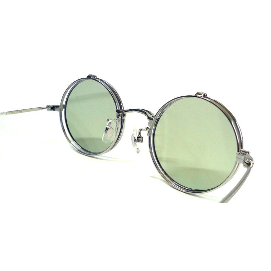 丸メガネ John Lennon JL-1063 col.2シルバーデミ丸眼鏡 ジョン・レノン John Lennon JL-557-2 ヘアラインシルバー/ライト