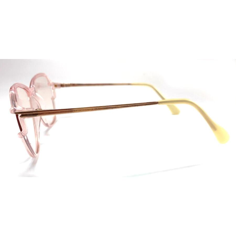 ヴィンテージ メガネ セルフレーム atrio MOD596 54ミリ ピンク/レッド