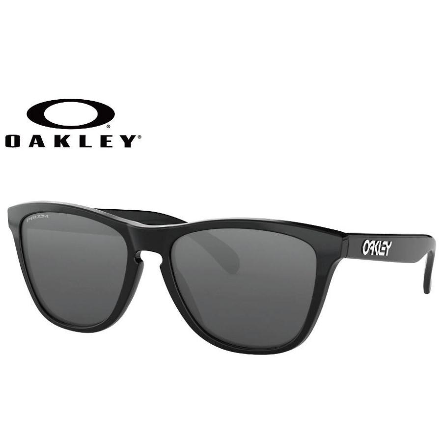 オークリー OAKLEY FROGSKINS(A) ポリッシュドブラック/プリズム 