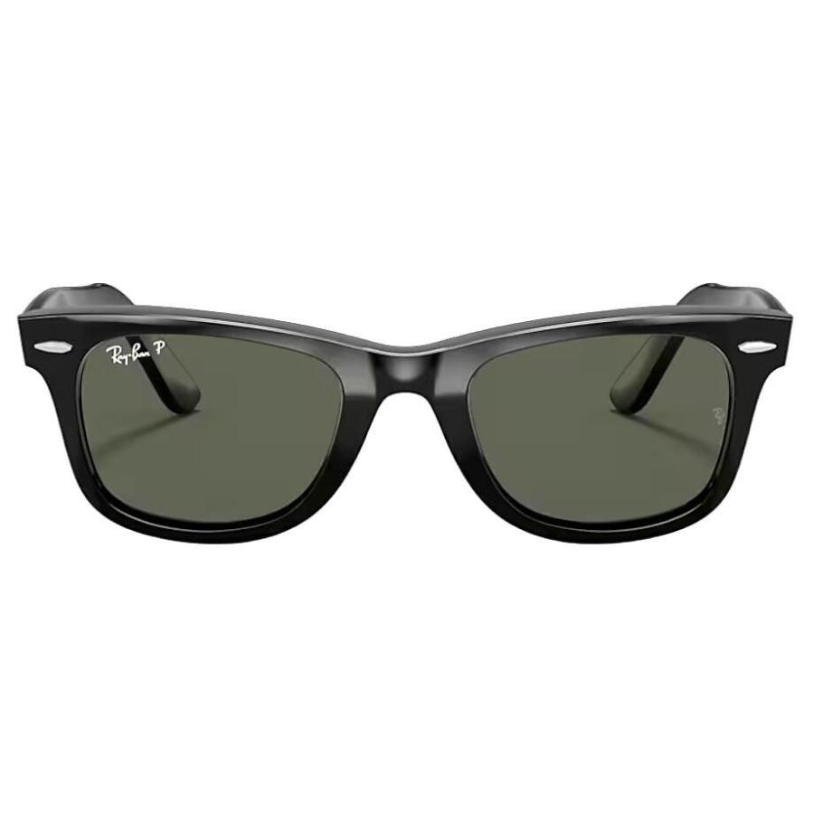 WAYFARER レイバン BLACK CRYSTAL/GREEN POLARIZED RB2140F 901/58