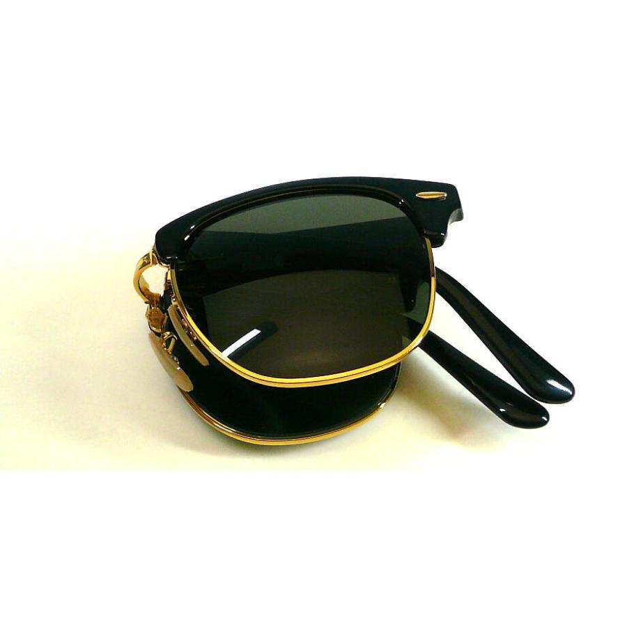 Ray-Ban レイバン RB2176折りたたみ式 G-15 グリーンレンズ CLUBMASTER（Ray-Ban） レイバン RAYBAN CLUBMASTER FOLDING ブラック