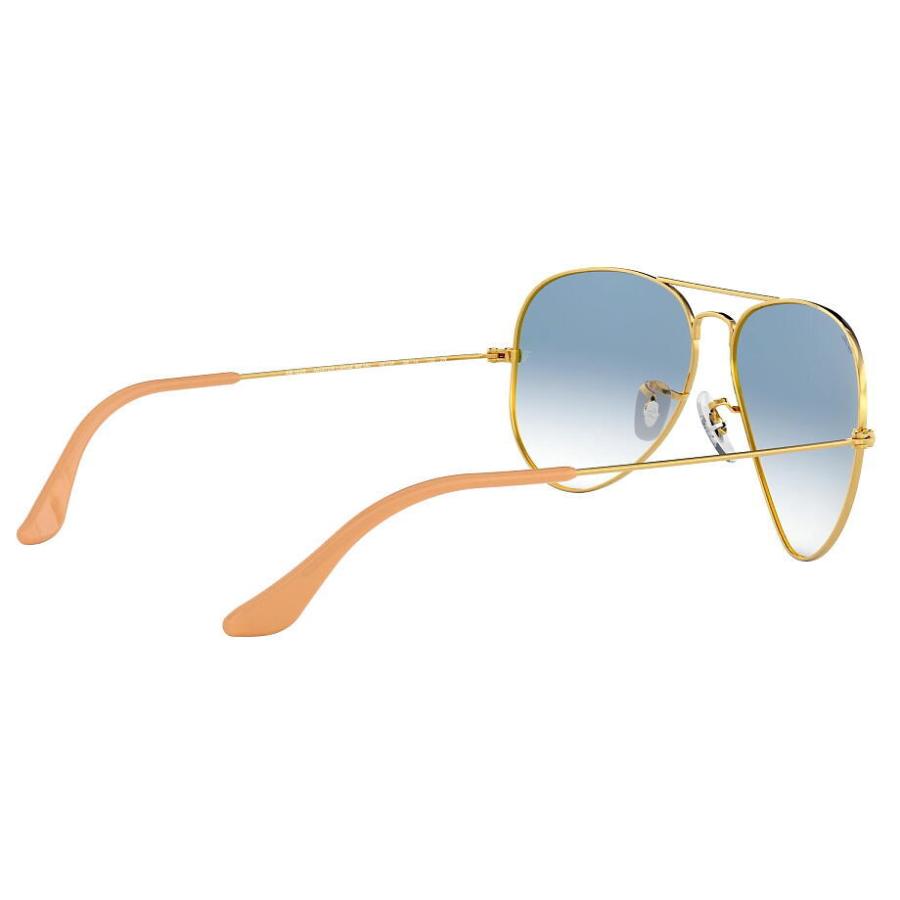 AVIATOR（Ray-Ban） レイバン ゴールド ベージュ/ブルーグラディエント