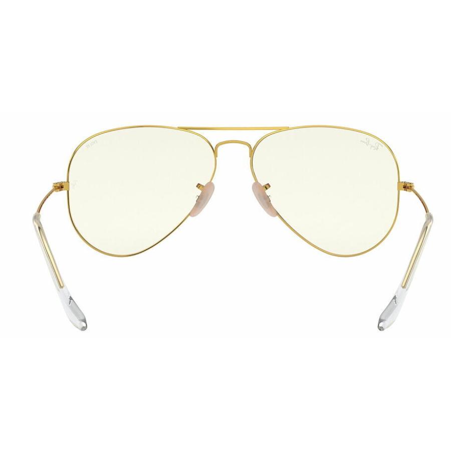 【Ray-Ban】レイバン RB3025 ゴールド メタル EVOLVE 140 Ray-Ban RB3025 Aviator Clear Evolve Sunglasses | LensCrafters