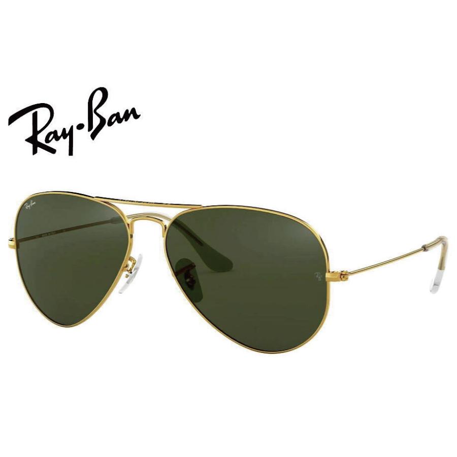 AVIATOR（Ray-Ban） レイバン AVIATOR LARGE METAL ゴールド/G-15