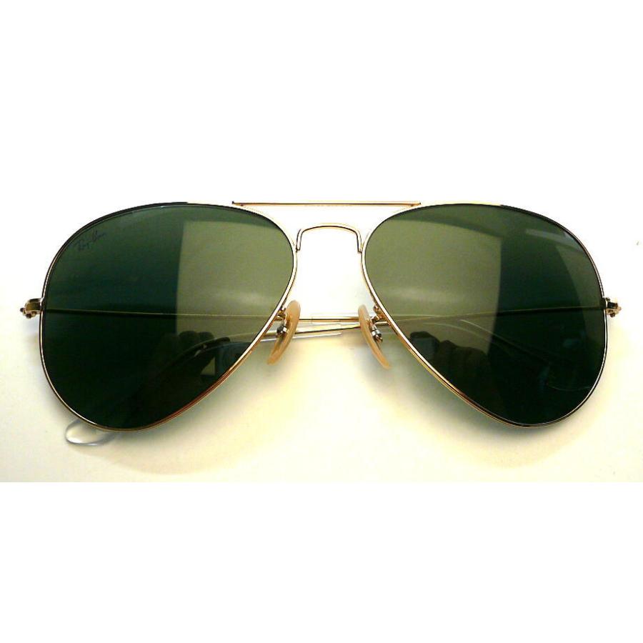 AVIATOR（Ray-Ban） レイバン AVIATOR LARGE METAL ゴールド/G-15