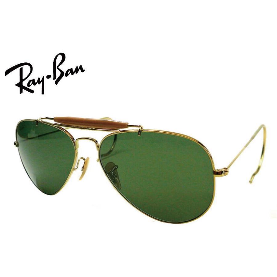 Ray-Ban（レイバン） OUTDOORSMAN1 ゴールド RB3030 W3402 ORANGE 58mm