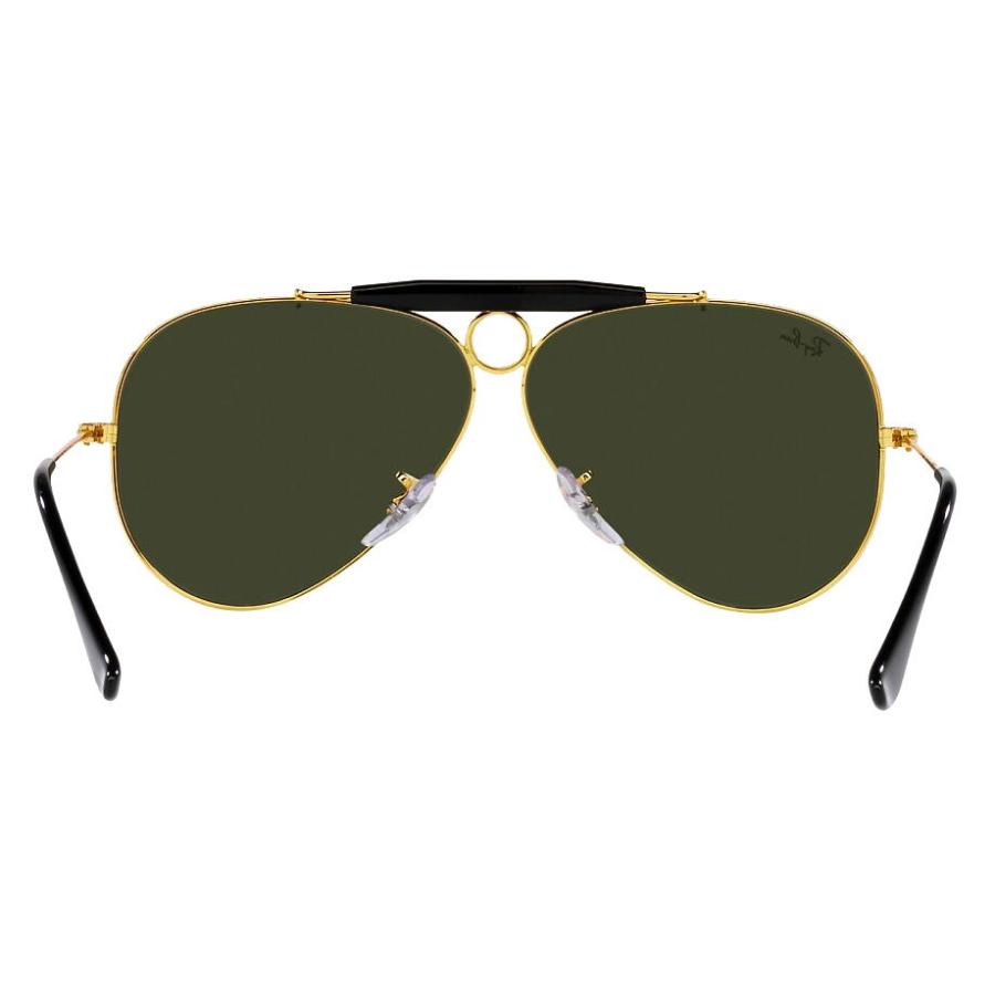 Ray-Ban レイバン SHOOTER ゴールド/G−15グリーン RB3138