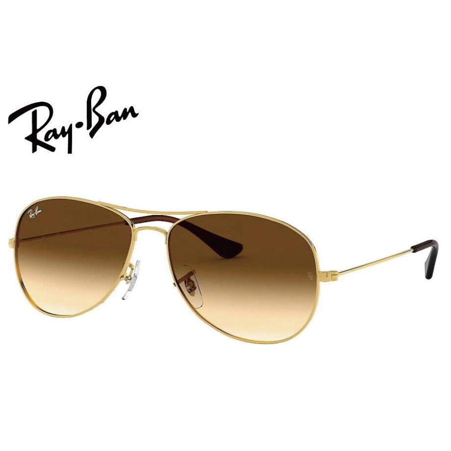 レイバン　コックピット アビエーターRB3362 001/51 2N AVIATOR（Ray-Ban） レイバン COCKPIT ゴールド/ライトブラウン