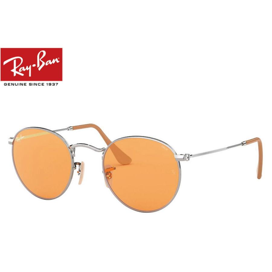 レイバン RayBan ROUND METAL シルバー RB3447 9065V9 50mm 53mm EVOLVE/PHOTOCHROMIC 調光レンズ 2019