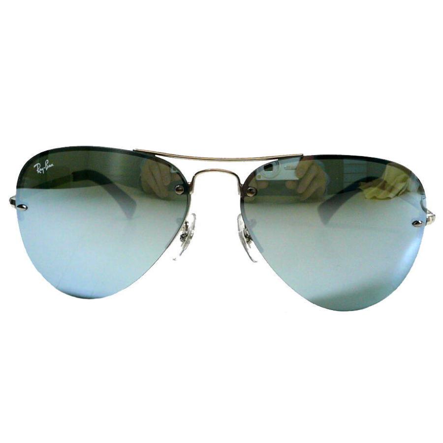 Ray-Ban（レイバン） Ray-Ban RB3449 003/30 59 シルバー/グリーン