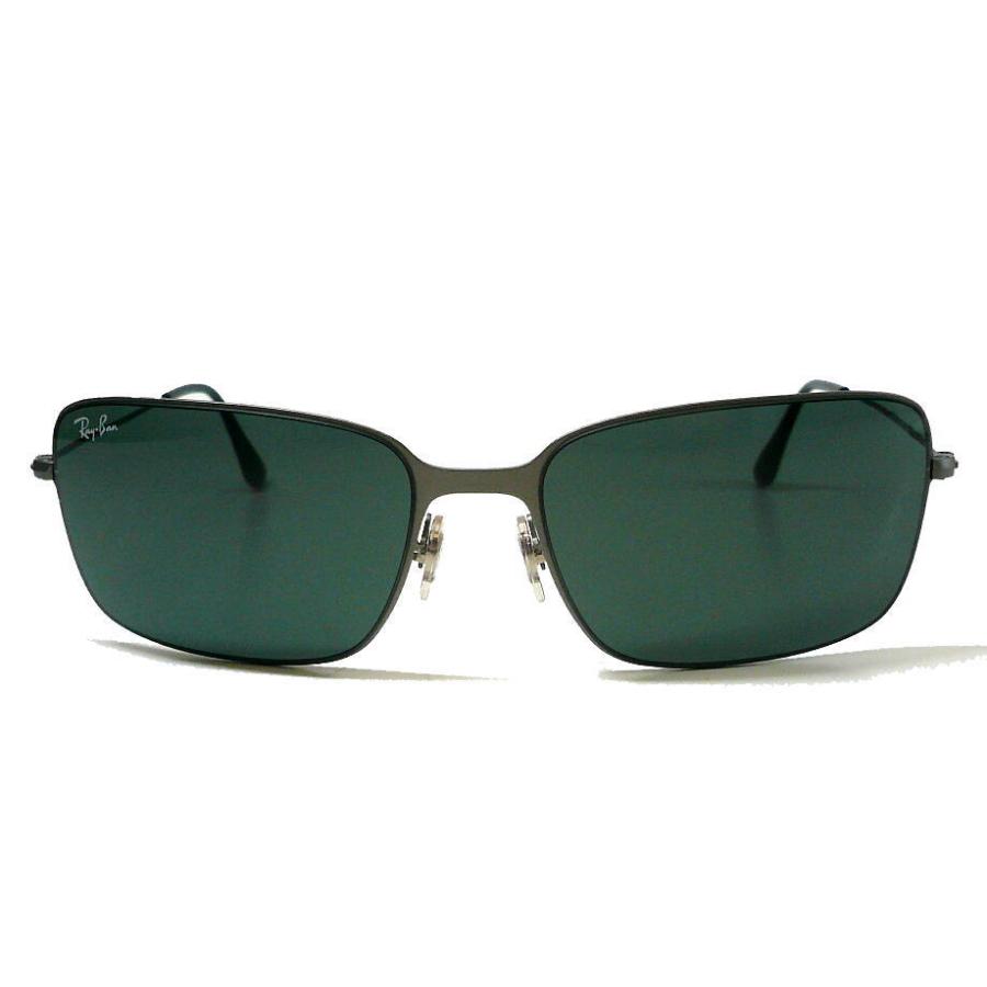 レイバン シールド ガンメタル ブラウン 箱付 オシャレ サングラス 美品 Ray-Ban（レイバン） サングラス RB3514 147/71 58サイズ デミグロス