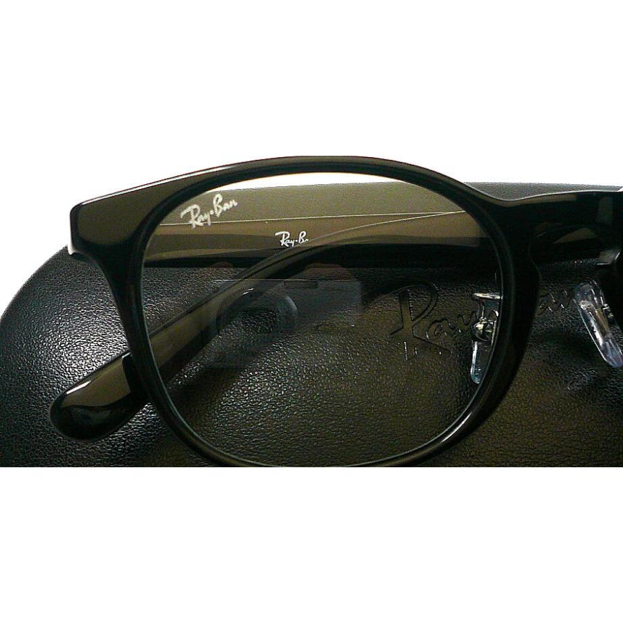 【美品】Ray-Ban レイバン RB5386D 2000 国内正規品 度なし ROUND（Ray-Ban） RayBan Zero RX5386D 2000 51mm ブラック 純正 度