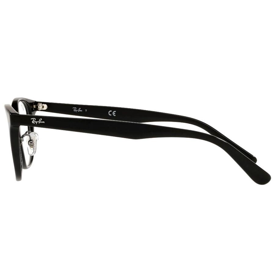 ROUND（Ray-Ban） RayBan Zero RX5386D 2000 51mm ブラック 純正 度