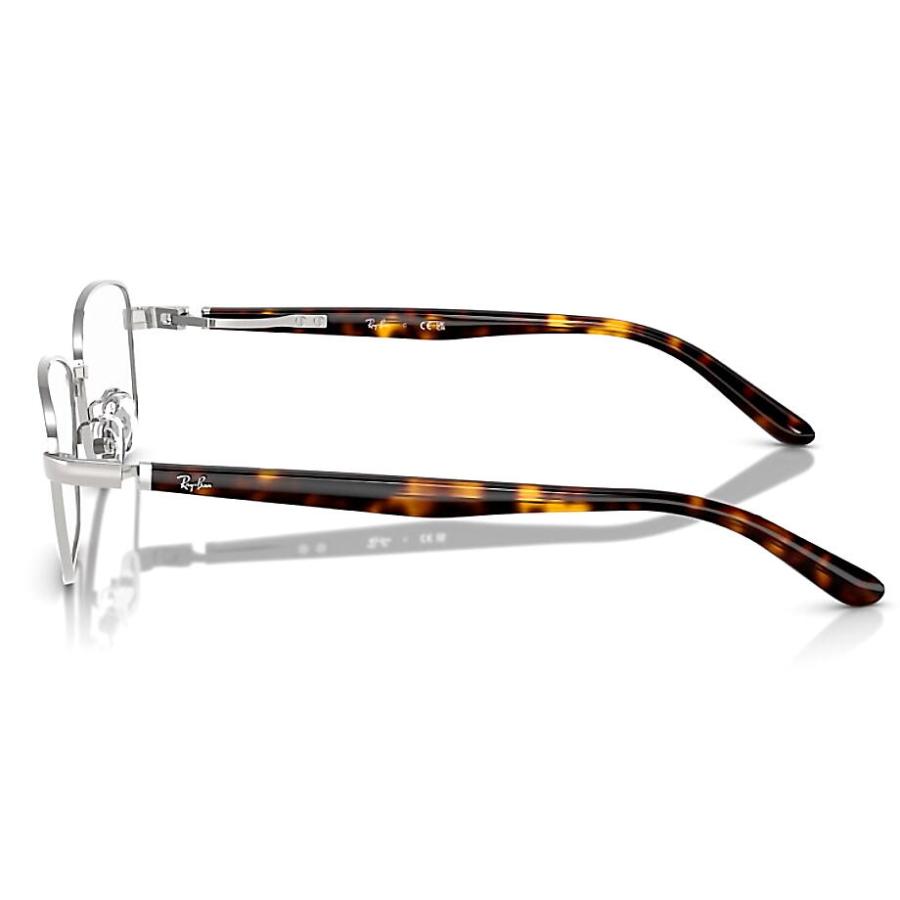 Ray-Ban（レイバン） RayBan メガネフレーム RX6527D 2595 56mm RB6527D ポリッシュ ブラッシュシルバー ...