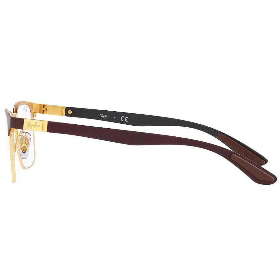 RayBan・新品未使用】 RX8421 3126 ブラウンオンアリスタ（ゴールド 