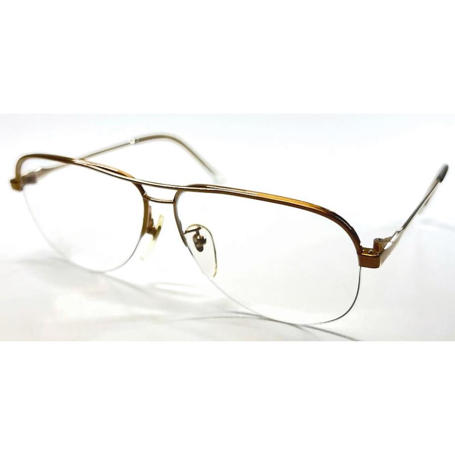 ヴィンテージ メタルオート、ティアドロップ メガネフレーム VISTA S