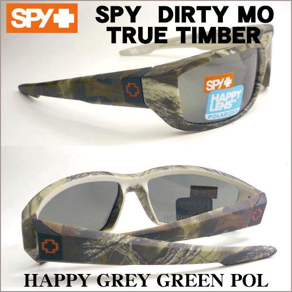 値下げしました。新品未使用スパイサングラス廃盤レアモデル スパイ【SPY-spy-dirty mo】サングラス DIRTY MO TRUE TIMBER 偏光