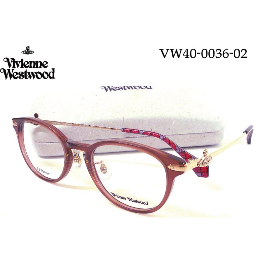 ヴィヴィアンウエストウッド メガネ フレーム  40-0036-2 サイズ50 Vivienne Westwood（ヴィヴィアンウエストウッド） ヴィヴィアン