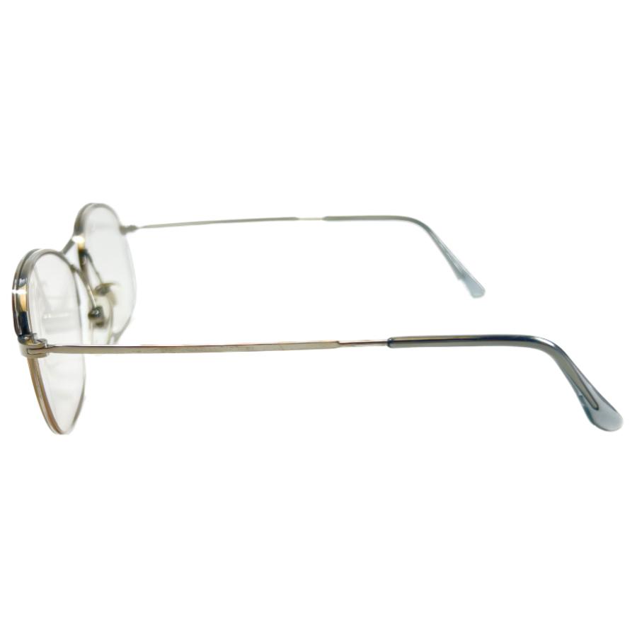 ヴィンテージ 婦人メタル SILVER OPTICAL WHISPER-200W 50mm メガネ