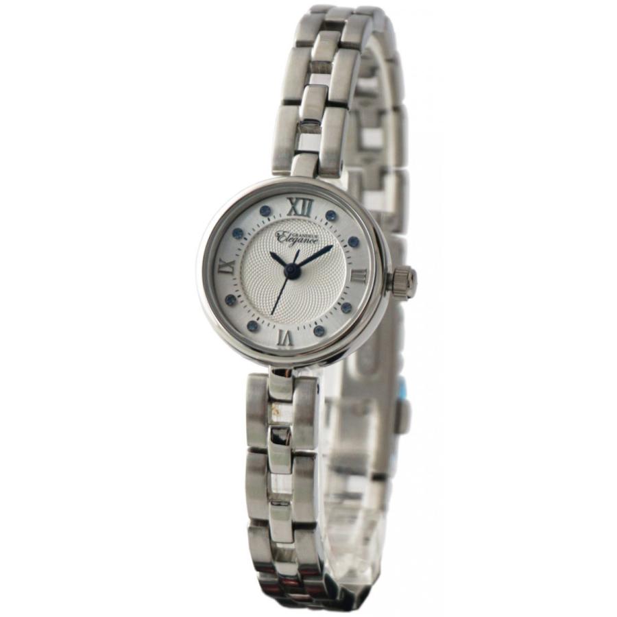 GRANDEUR ELEGANCE（グランドールエレガンス）　3針クォーツ　レディースブレスウォッチ　ESL078W1