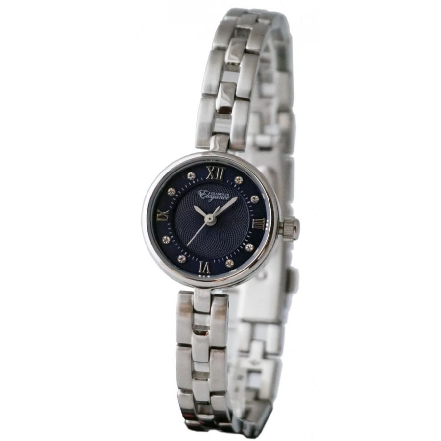 GRANDEUR ELEGANCE（グランドールエレガンス）　3針クォーツ　レディースブレスウォッチ　ESL078W3