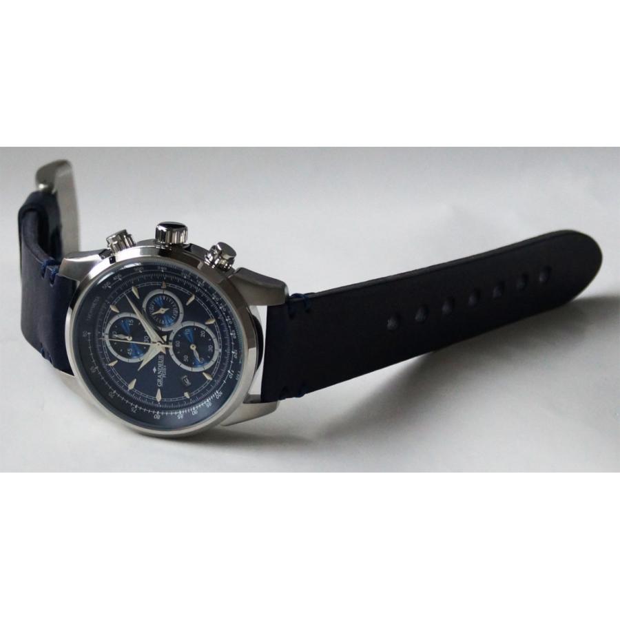 GRANDEUR PLUS+ （グランドールプラス） クロノグラフ メンズ腕時計