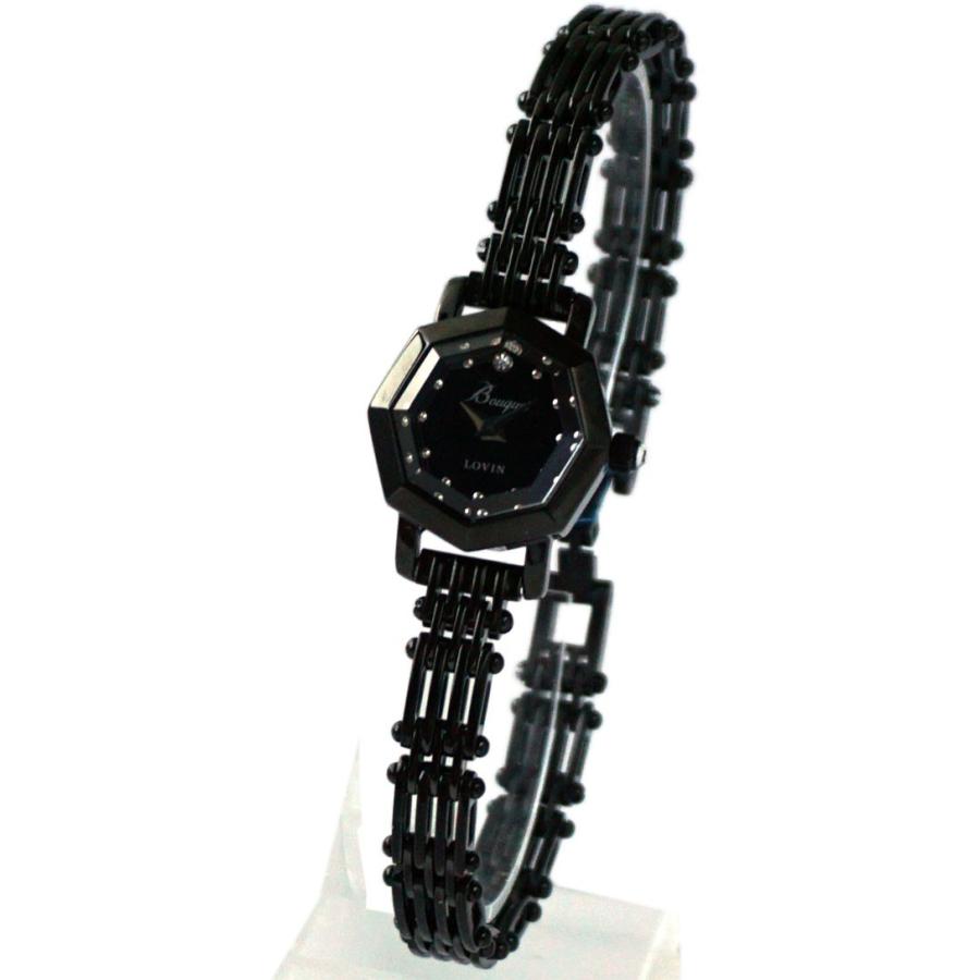 Lov-in Bouquet（ラヴィンブーケ）　レディース腕時計　メタル/ブラック　LVB106B1