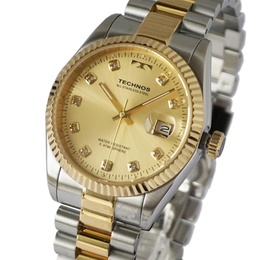 TECHNOS（テクノス） ラウンド デイト コンビ T9604TC : Buena cosa