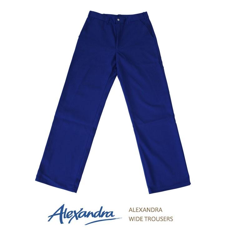 ALEXANDRA アレキサンドラ WIDE TROUSERS ワイド トラウザーズ ワーク 