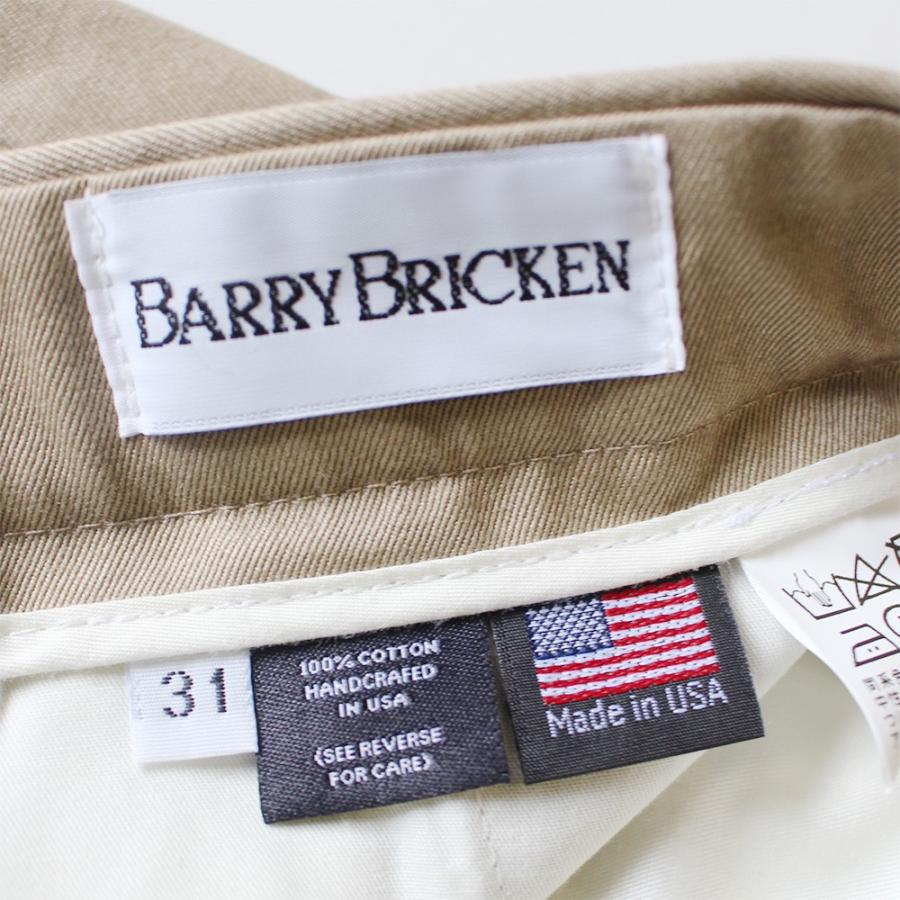 BARRY BRICKEN バリーブリッケン SIDE ADJUSTER 2 PLEATS BARRY BRICKEN バリーブリッケン SIDE ADJUSTER 2 PLEATS